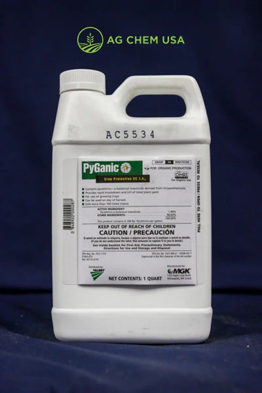 Image of Pyganic 1.4 EC Crop Protection Organic Insecticide Size: 1 qt